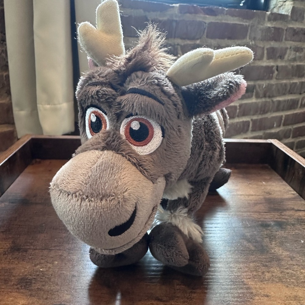 Disney Frozen Sven Plush Reindeer Stuffed Animal Toy 11"